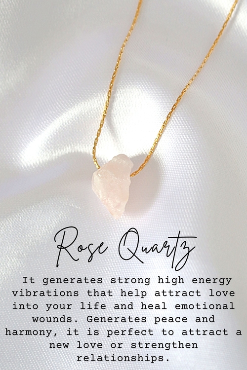 Raw Natural Crystals | 24 Karats Pendant Necklaces - Image 4