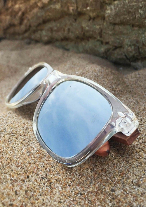 Eyewood Wayfarer - Crystal(Unisex) - Image 6