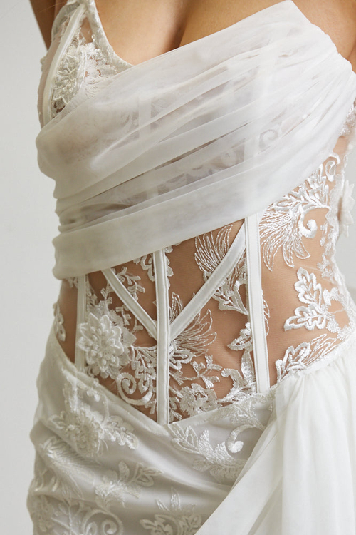 Floral Whispers Mesh Dress - Image 4