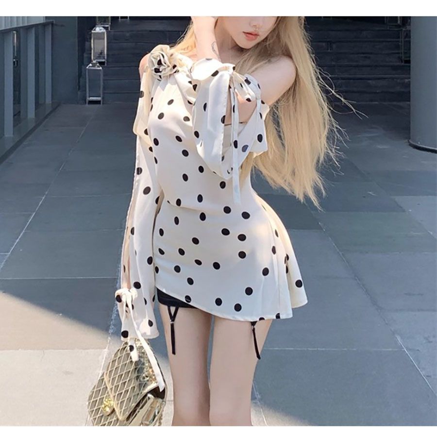 High-end Designer-style Asymmetrical Top - Image 2