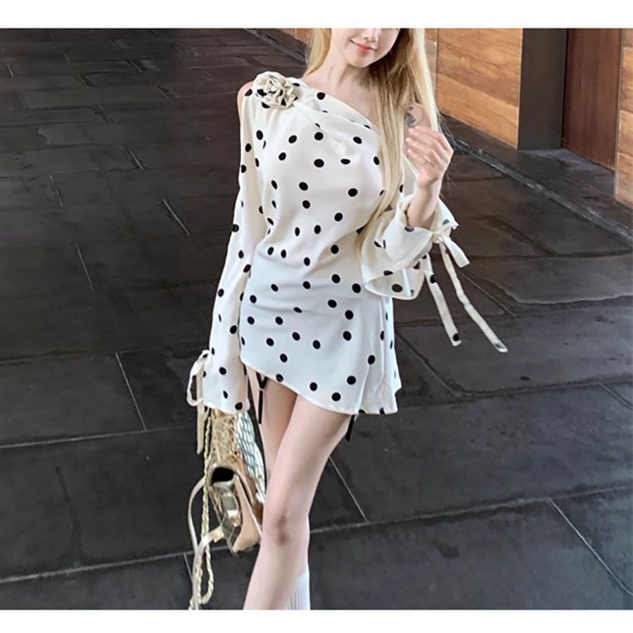 High-end Designer-style Asymmetrical Top - Image 5