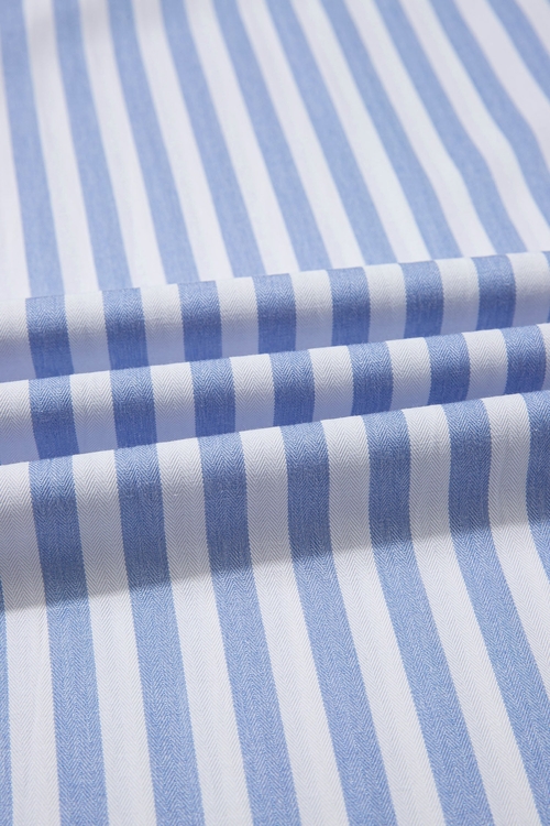 Stripe Shirred High Waist Wide Leg Pants - Image 5