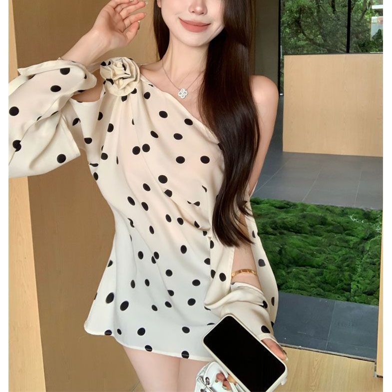 High-end Designer-style Asymmetrical Top - Image 7