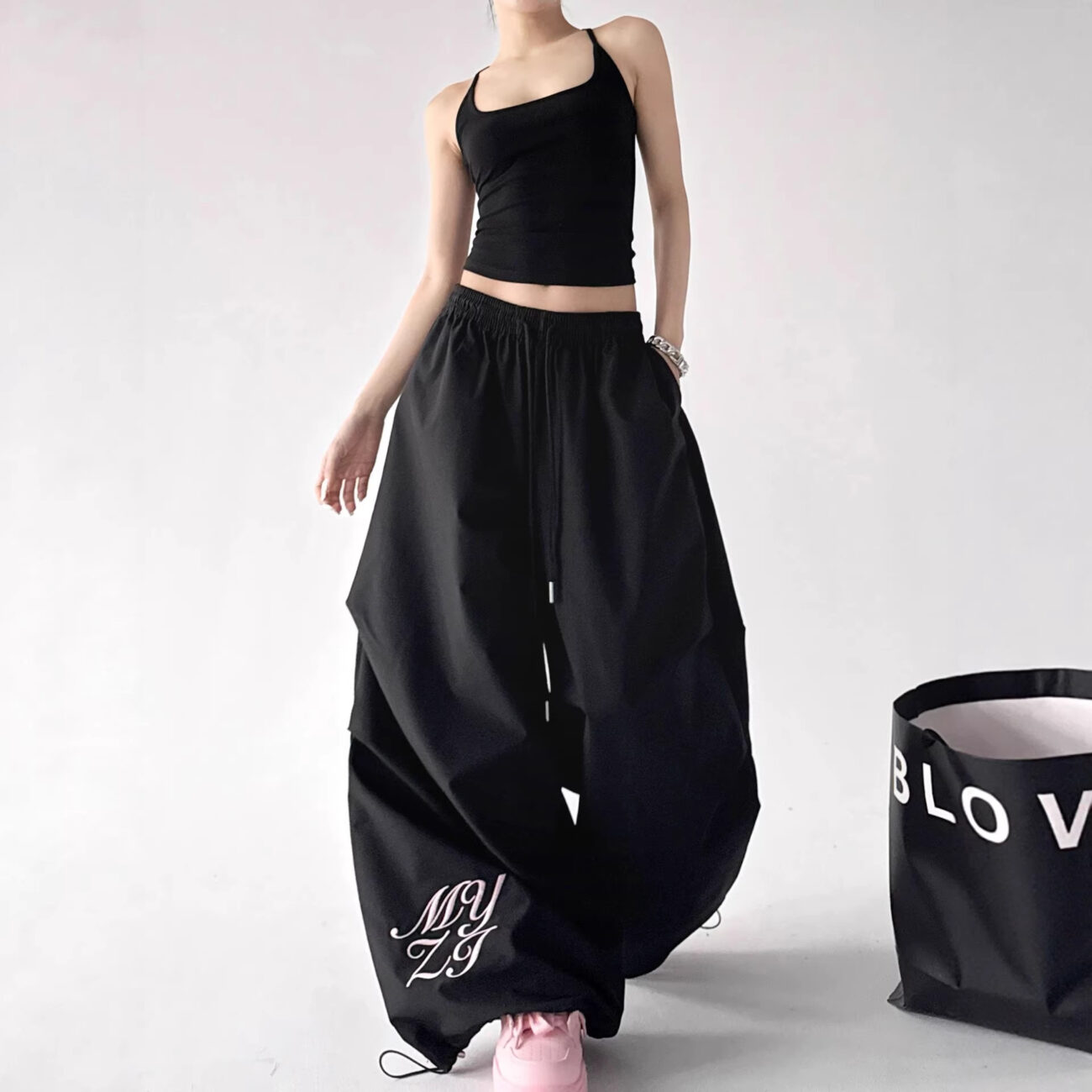 Summer Quick-drying Loose-fitting Wide-leg Pants - Image 3